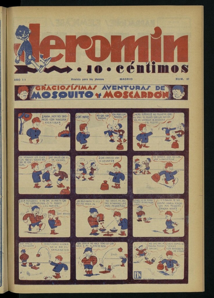 Miniatura de Jeromín : revista ilustrada para niños, nº 87