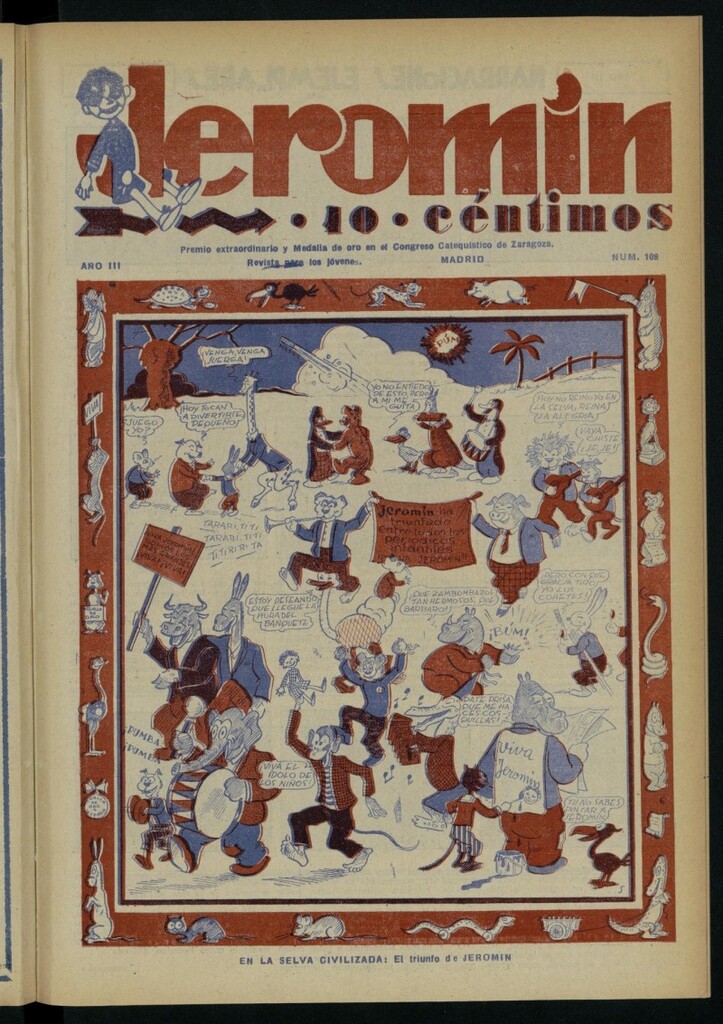 Miniatura de Jeromín : revista ilustrada para niños, nº 108
