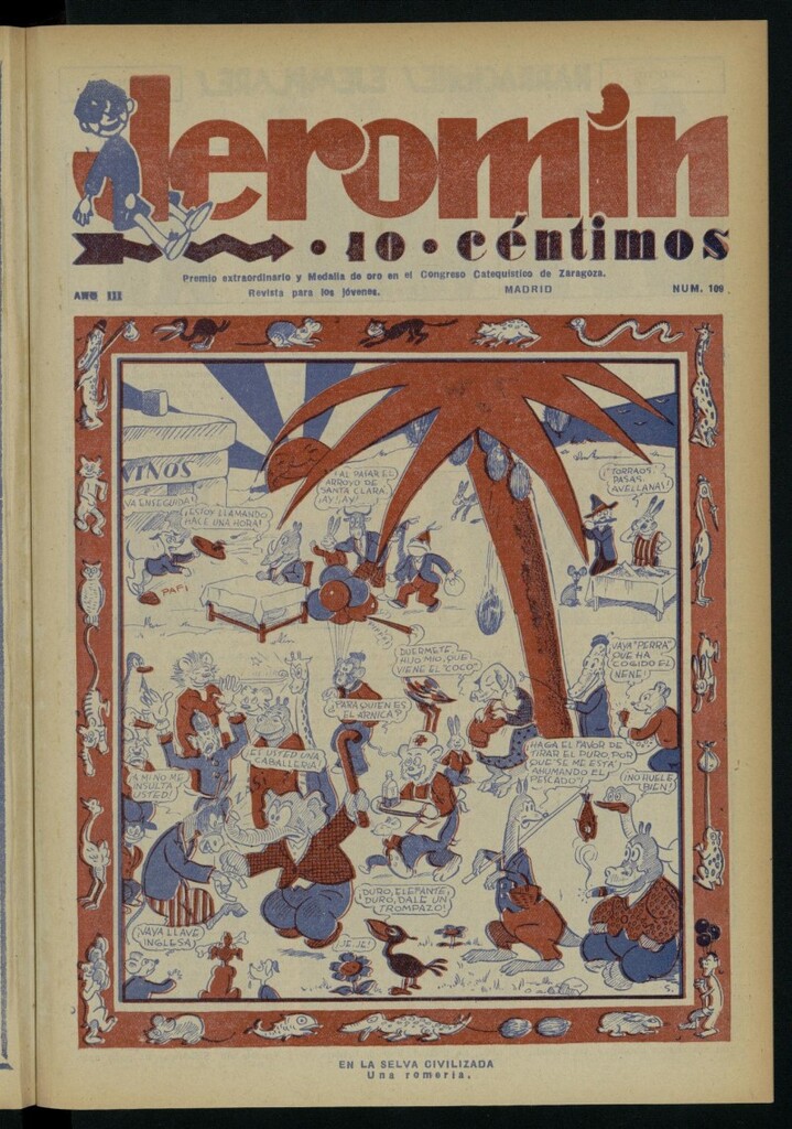 Miniatura de Jeromín : revista ilustrada para niños, nº 109
