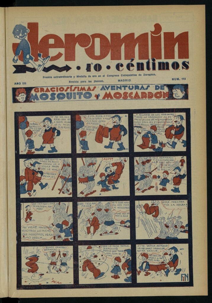 Miniatura de Jeromín : revista ilustrada para niños, nº 113