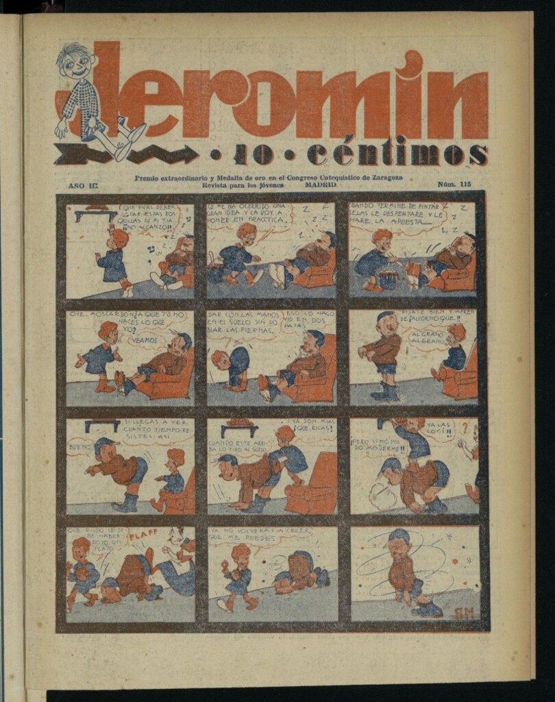 Miniatura de Jeromín : revista ilustrada para niños, nº 115