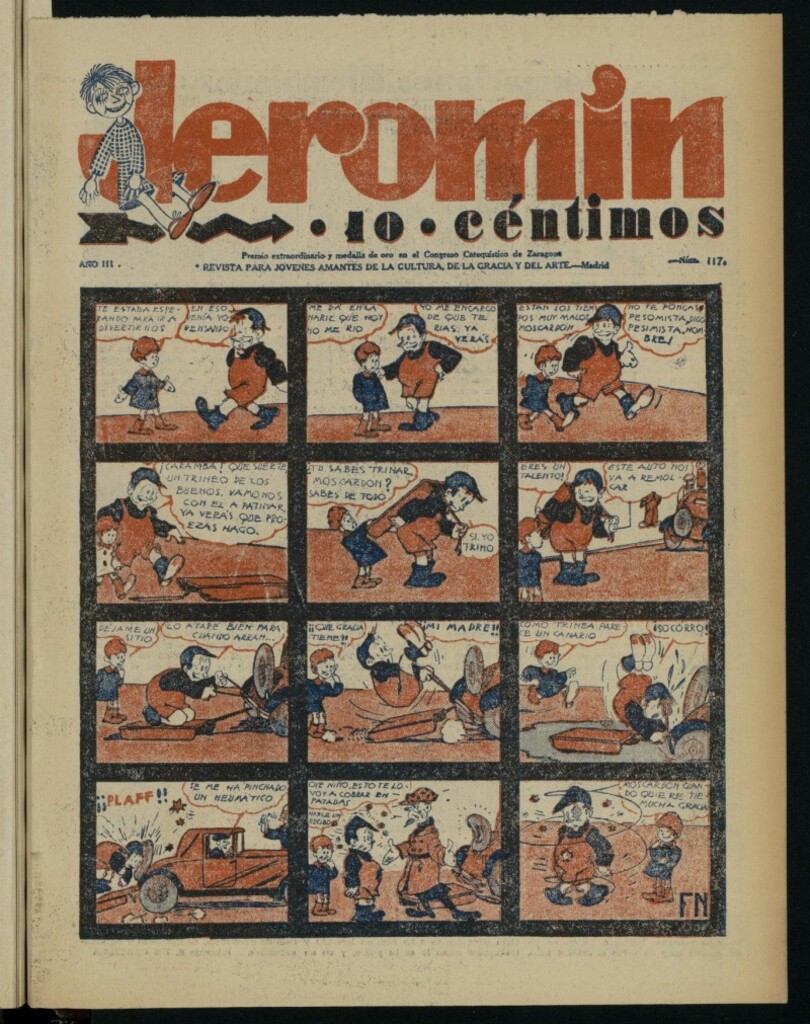 Miniatura de Jeromín : revista ilustrada para niños, nº 117