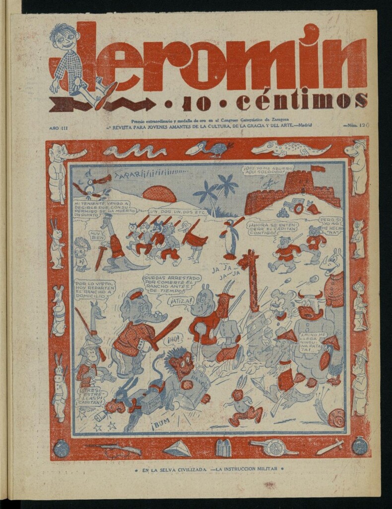 Miniatura de Jeromín : revista ilustrada para niños, nº 120