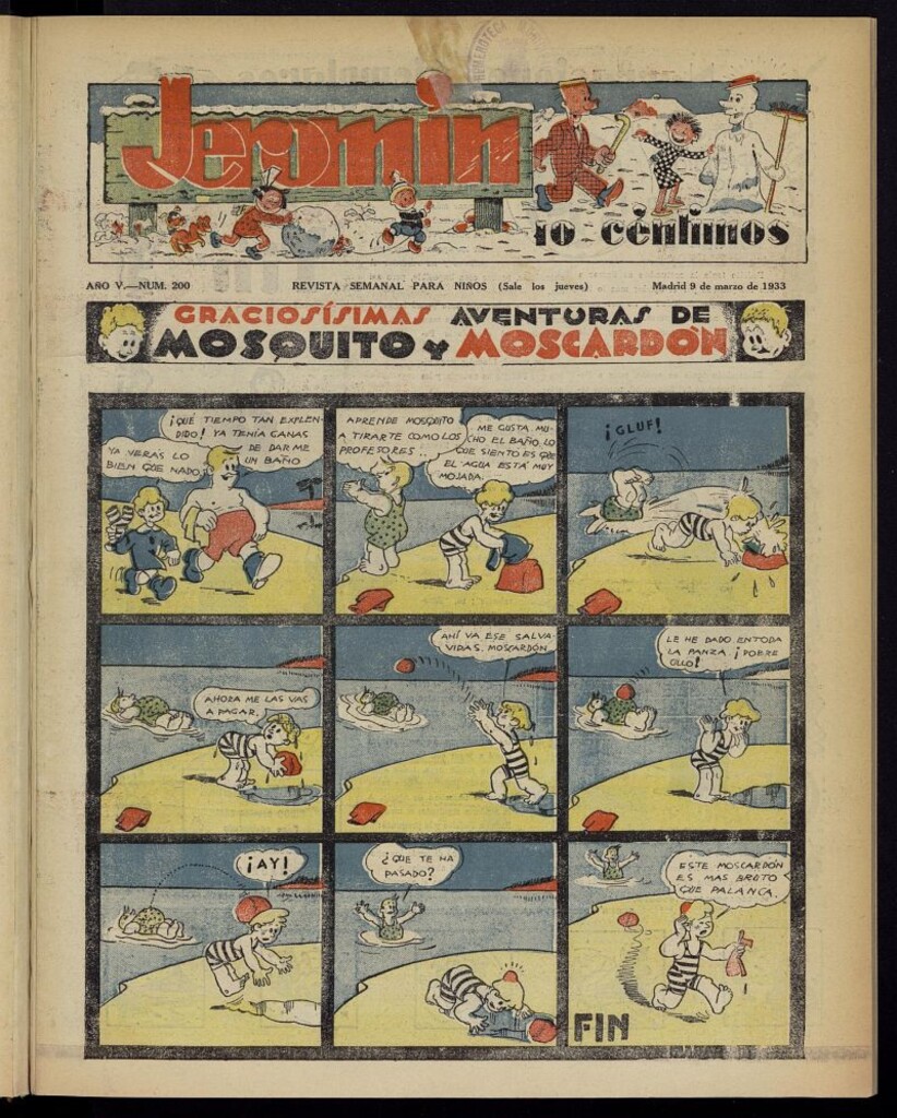Miniatura de Jeromín : revista ilustrada para niños del 9 de marzo de 1933, nº 200