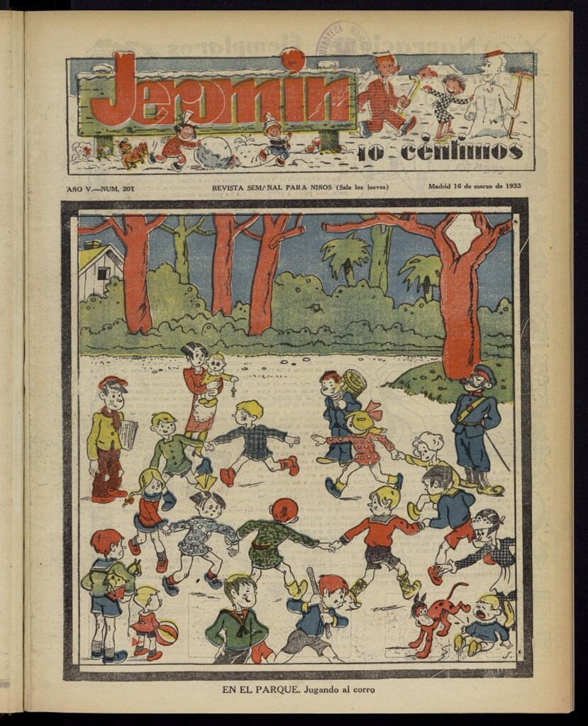 Miniatura de Jeromín : revista ilustrada para niños del 16 de marzo de 1933, nº 201
