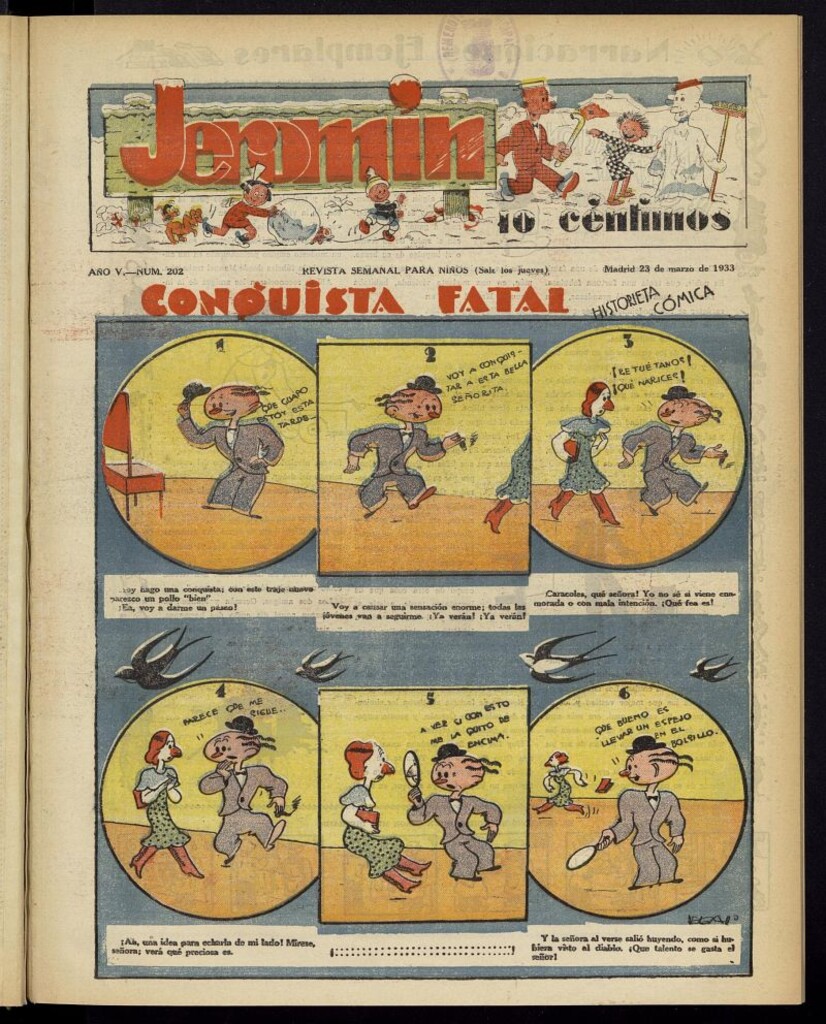 Miniatura de Jeromín : revista ilustrada para niños del 23 de marzo de 1933, nº 202