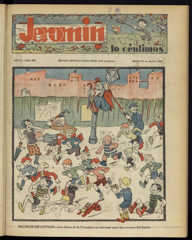 Miniatura de Jeromín : revista ilustrada para niños del 27 de abril de 1933, nº 207