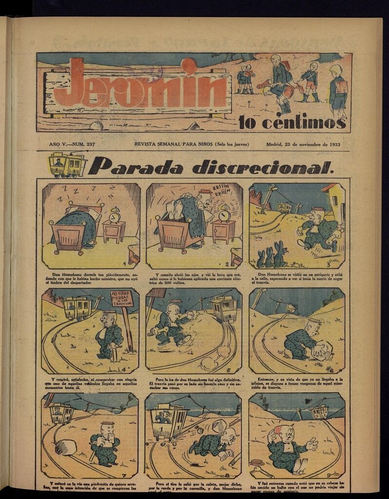 Miniatura de Jeromín : revista ilustrada para niños del 23 de noviembre de 1933, nº 237