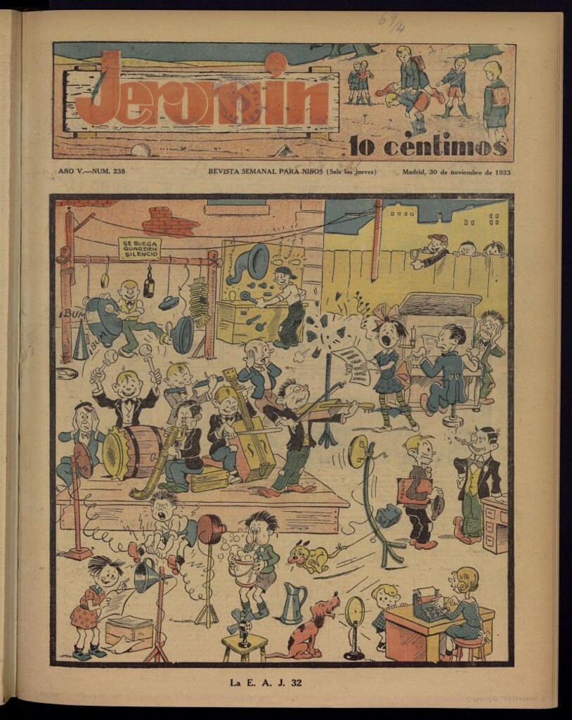 Miniatura de Jeromín : revista ilustrada para niños del 30 de noviembre de 1933, nº 238