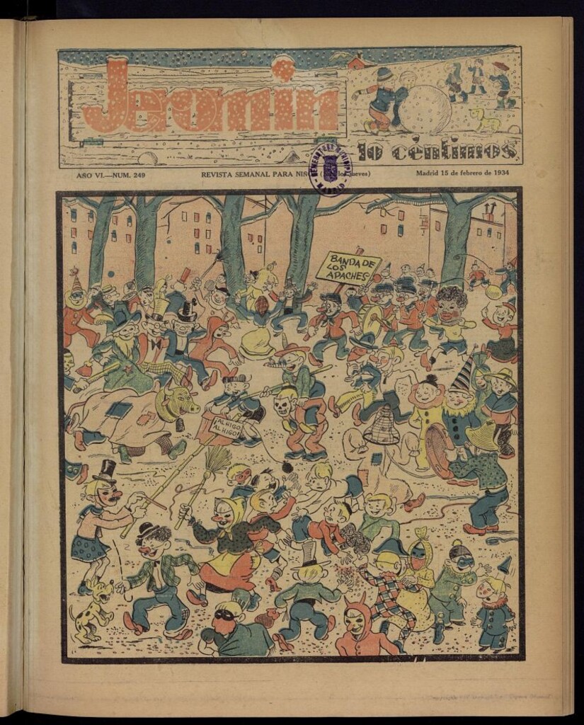 Miniatura de Jeromín : revista ilustrada para niños del 15 de febrero de 1934, nº 249