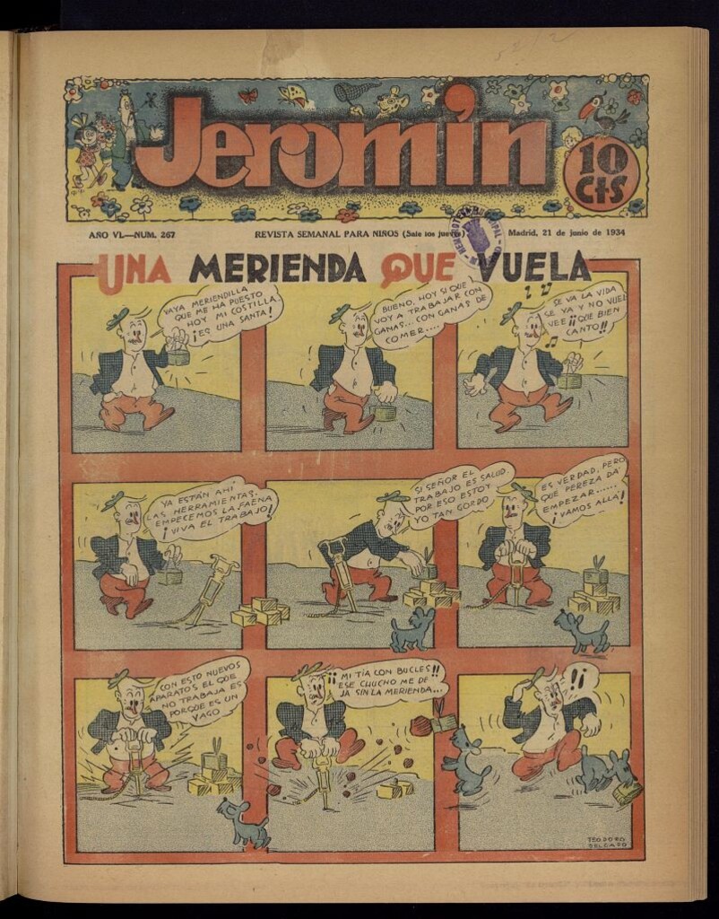 Miniatura de Jeromín : revista ilustrada para niños del 21 de junio de 1934, nº 267
