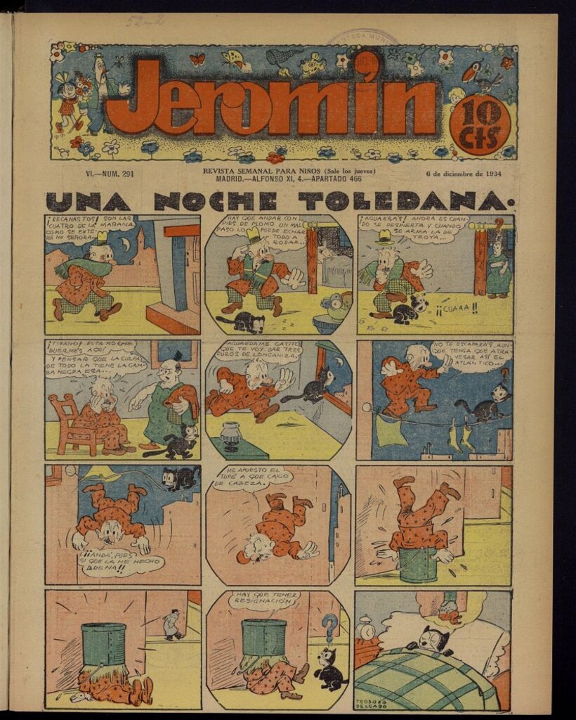Miniatura de Jeromín : revista ilustrada para niños del 6 de diciembre de 1934, nº 291