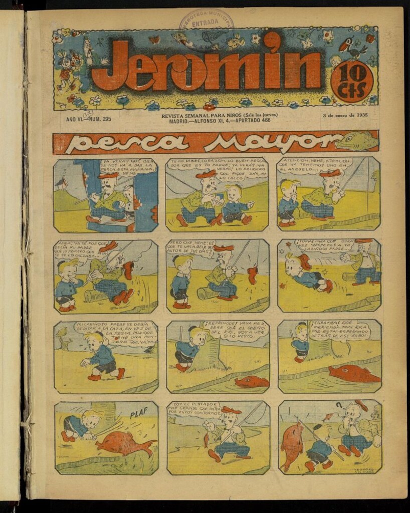 Miniatura de Jeromín : revista ilustrada para niños del 3 de enero de 1935, nº 295