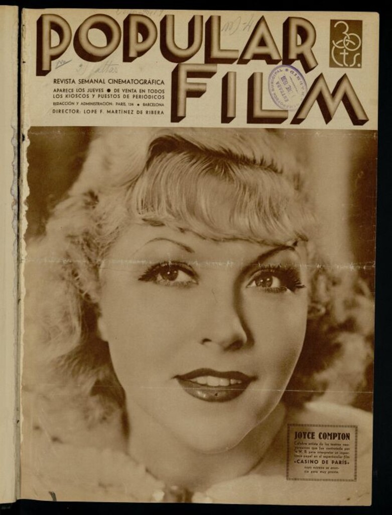 Miniatura de Popular Film del 2 de enero de 1936, nº 489
