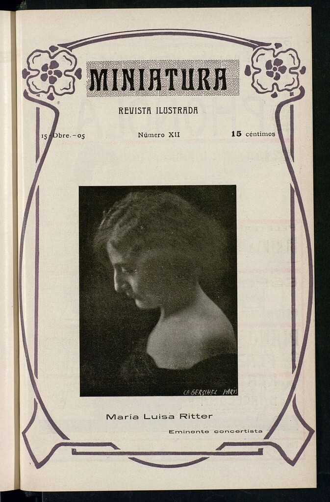 Miniatura de Miniatura: revista quincenal del 15 de diciembre de 1905. Nº 12