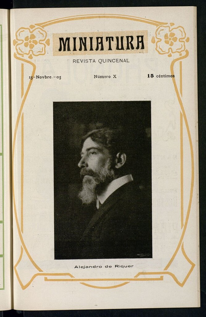 Miniatura de Miniatura: revista quincenal del 15 de noviembre de 1905. Nº 10
