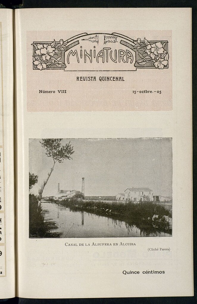 Miniatura de Miniatura: revista quincenal del 15 de octubre de 1905. Nº 8
