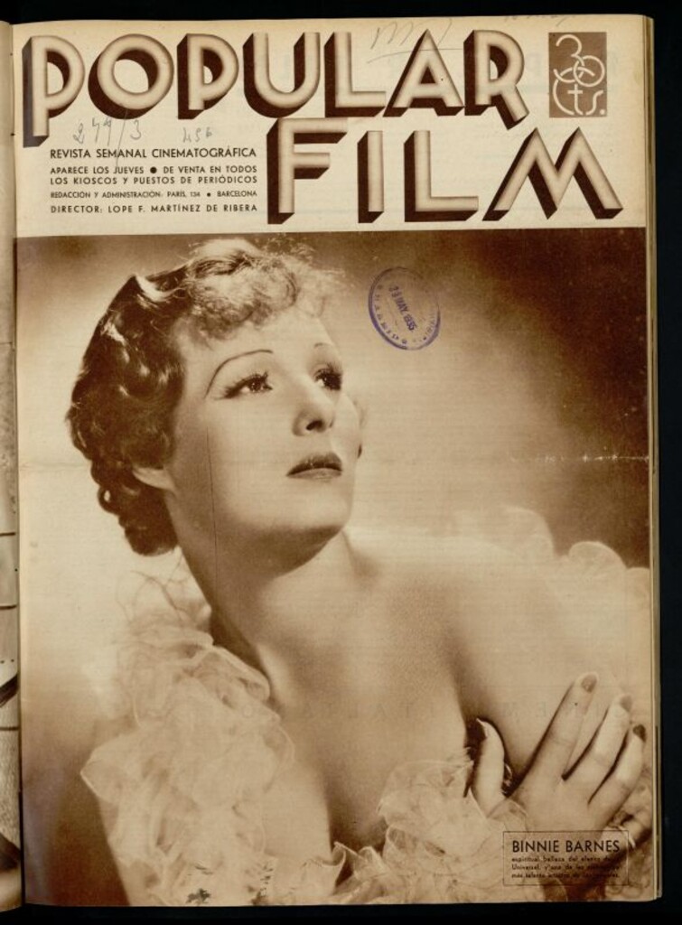 Miniatura de Popular Film. 16 de mayo de 1935, nº 456