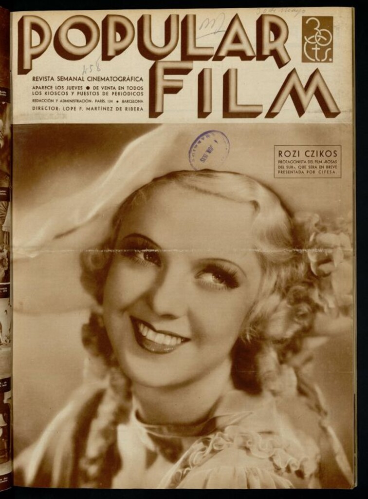 Miniatura de Popular Film. 30 de mayo de 1935, nº 458