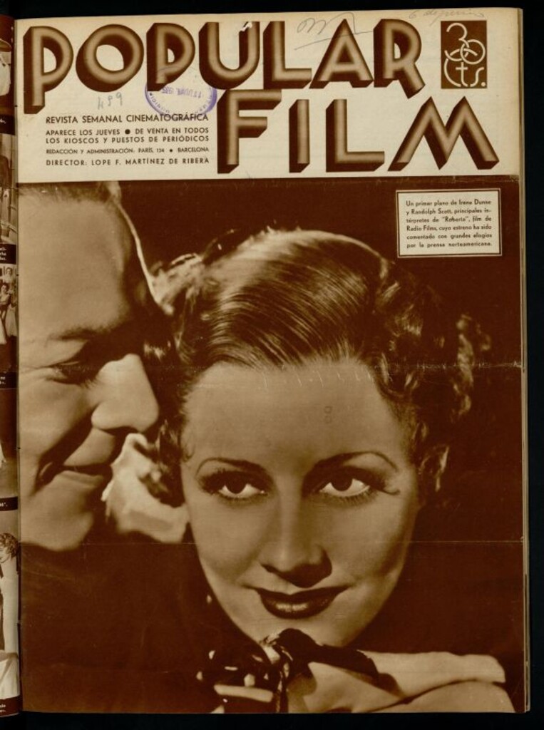 Miniatura de Popular Film. 6 de junio de 1935, nº 459