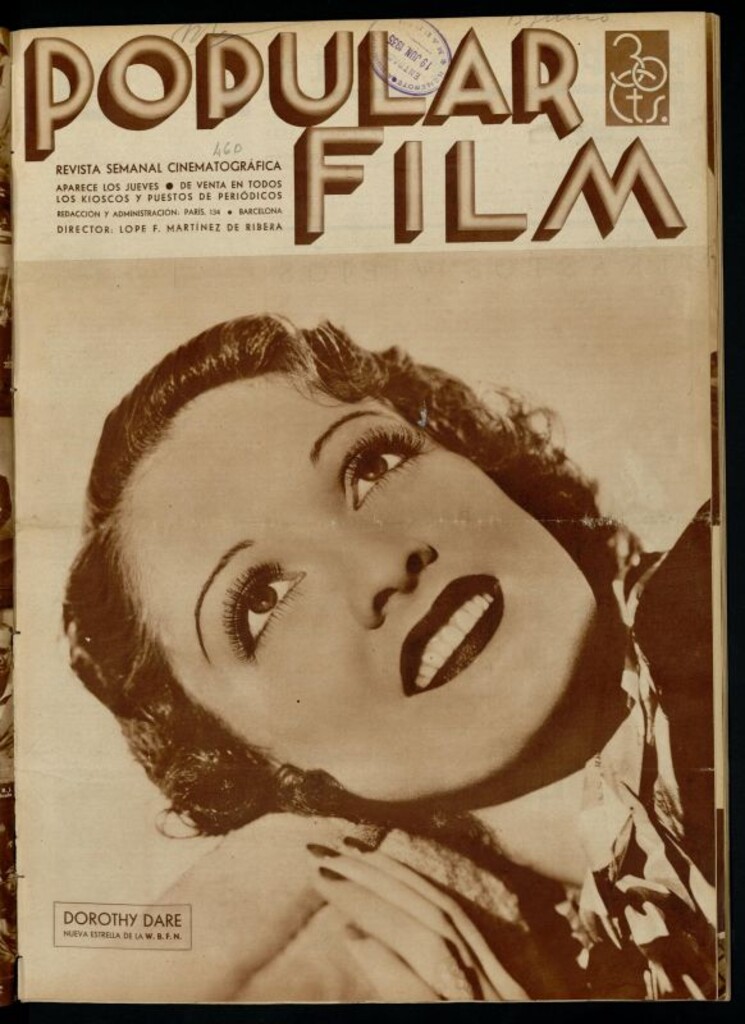 Miniatura de Popular Film. 13 de junio de 1935, nº 460