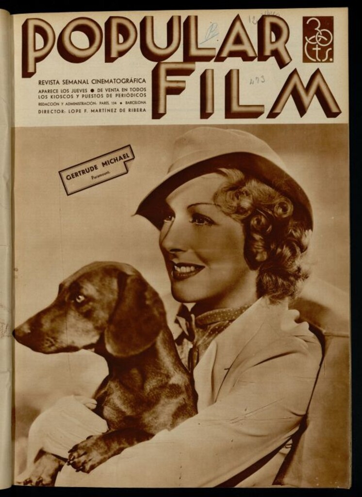 Miniatura de Popular Film. 12 de septiembre de 1935, nº 473