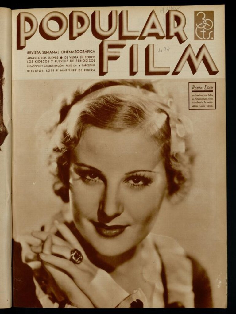 Miniatura de Popular Film. 19 de septiembre de 1935, nº 474