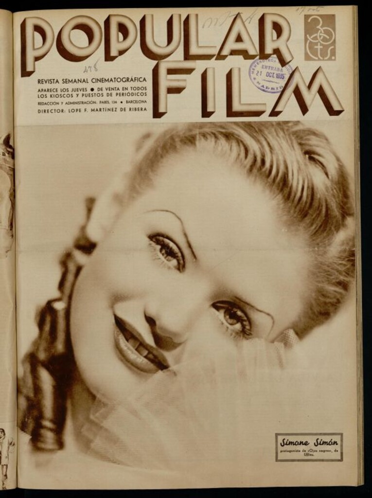 Miniatura de Popular Film. 17 de octubre de 1935, nº 478