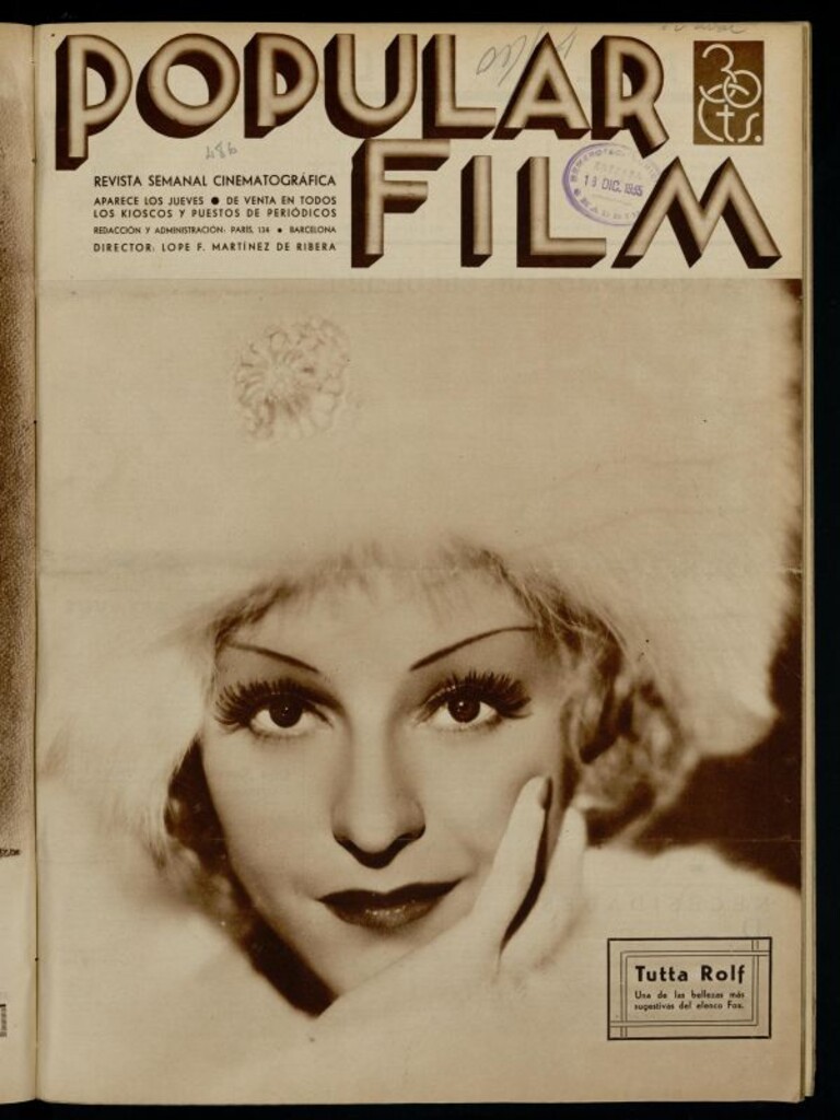 Miniatura de Popular Film. 12 de diciembre de 1935, nº 486