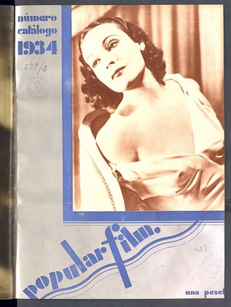 Miniatura de Popular Film. Catálogo. 25 de octubre de 1934, nº 427