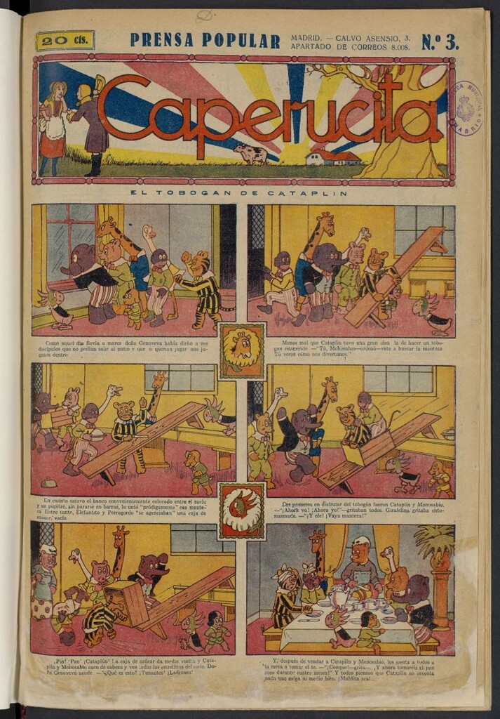 Miniatura de Caperucita (Madrid. 1924)