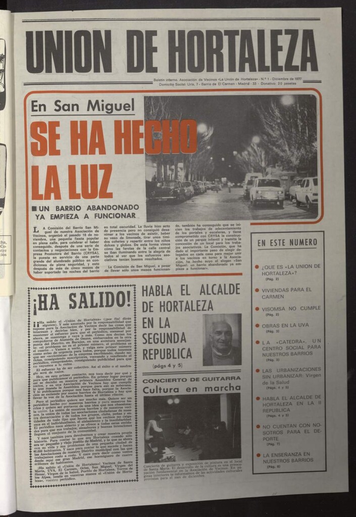 Miniatura de La Unión de Hortaleza