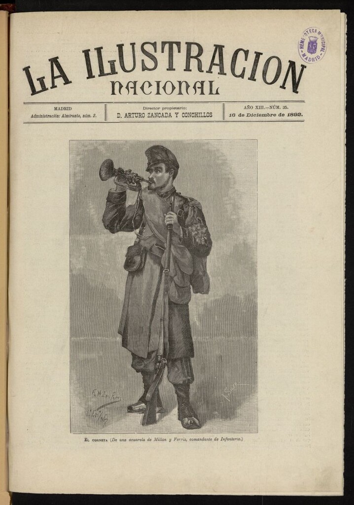 Miniatura de La Ilustración Nacional (Madrid, 1892)