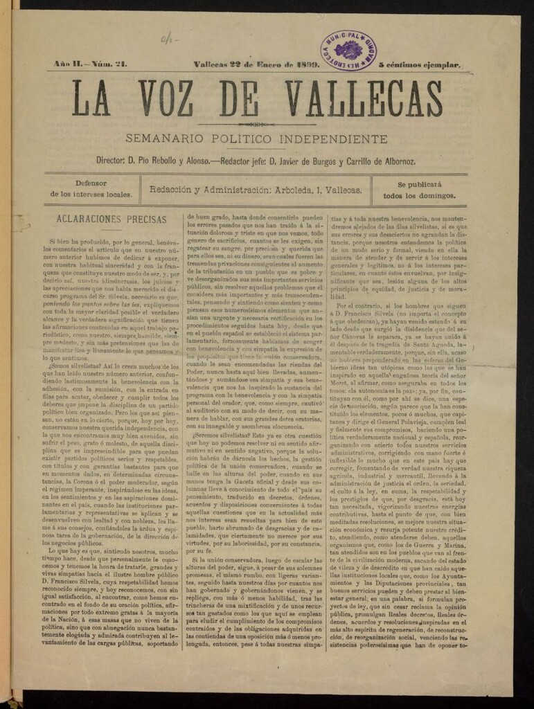 Miniatura de La Voz de Vallecas