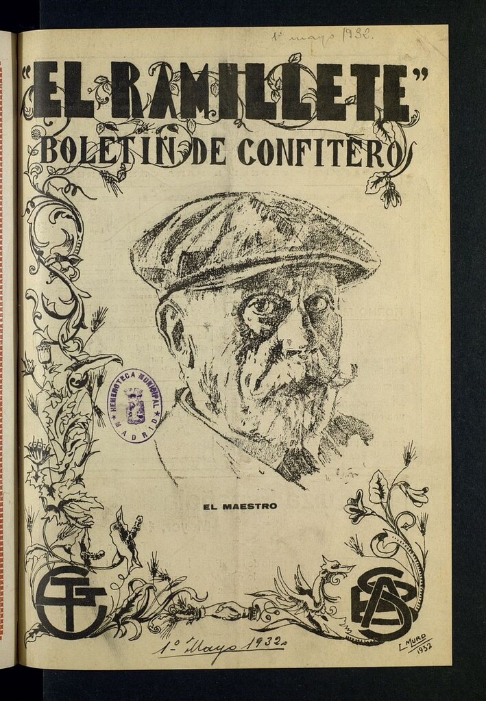 Miniatura de El ramillete: Boletín de confiteros de Madrid
