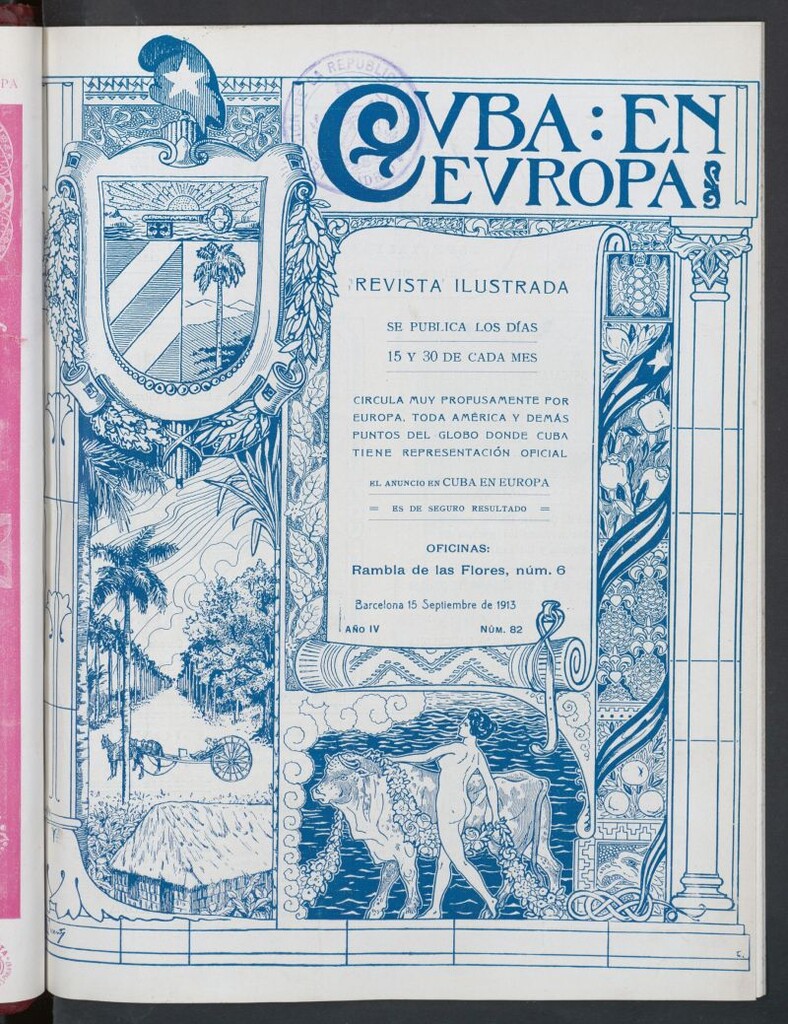 Miniatura de Cuba en Europa : revista quincenal ilustrada del 15 de septiembre de 1913