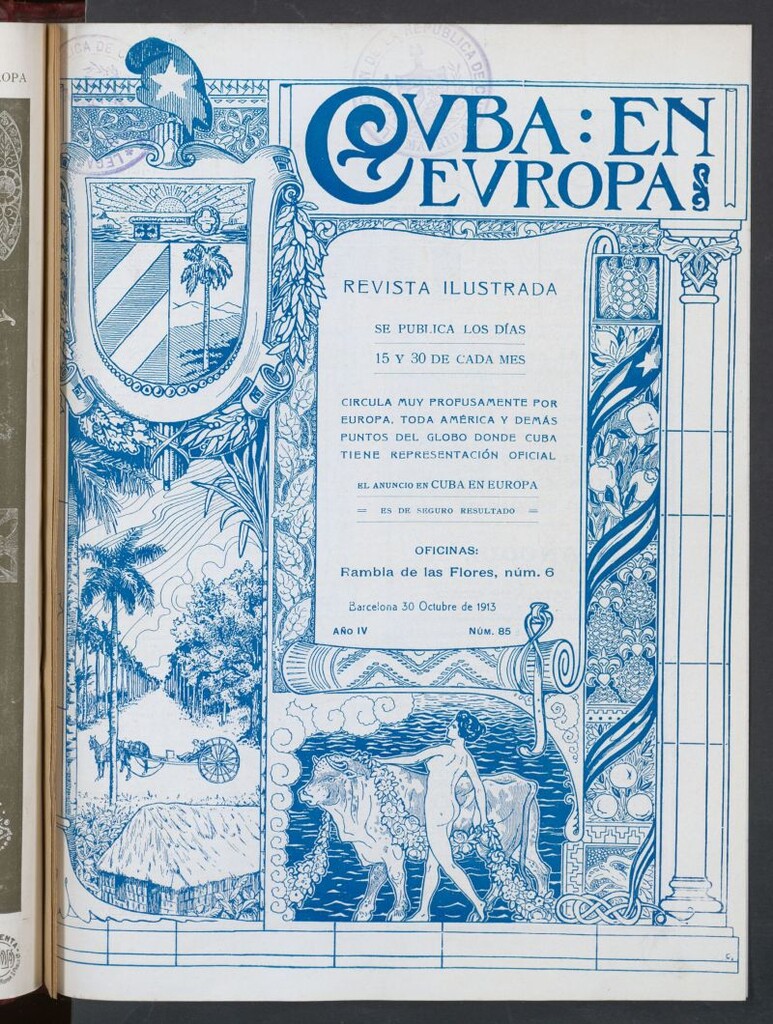Miniatura de Cuba en Europa : revista quincenal ilustrada del 30 de octubre de 1913