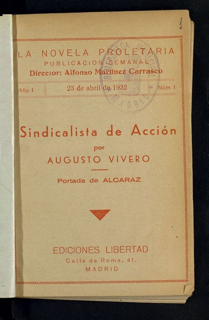 Miniatura de La Novela Proletaria