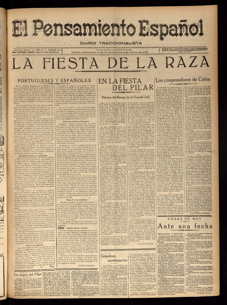 Miniatura de El Pensamiento Español del 12 de octubre de 1920, nº 341