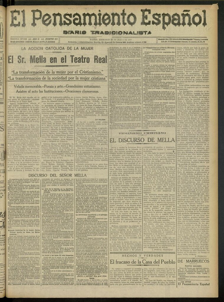 Miniatura de El Pensamiento Español del 26 de mayo de 1920, nº 223