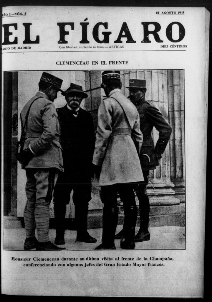 Miniatura de El Fígaro: diario de Madrid del 19 de agosto de 1918, nº 5