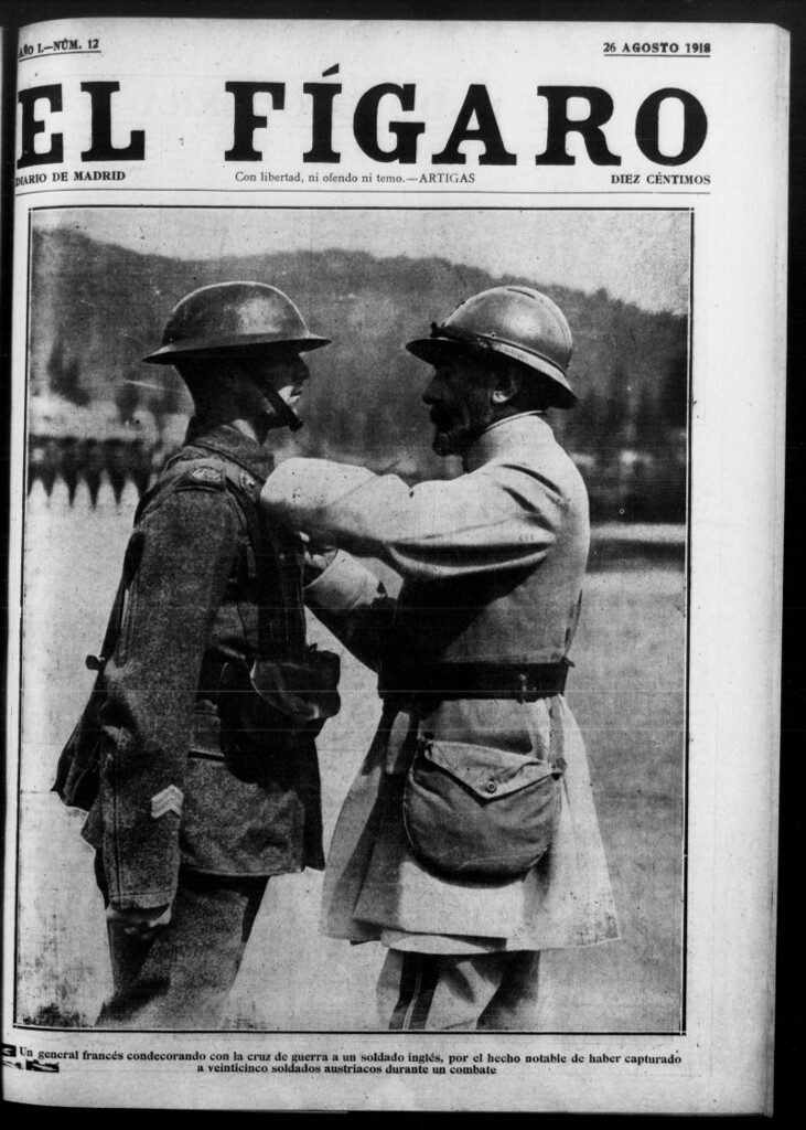 Miniatura de El Fígaro: diario de Madrid del 26 de agosto de 1918, nº 12