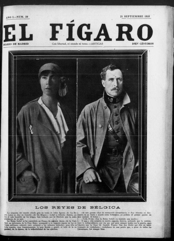 Miniatura de El Fígaro: diario de Madrid del 21 de septiembre de 1918, nº 38