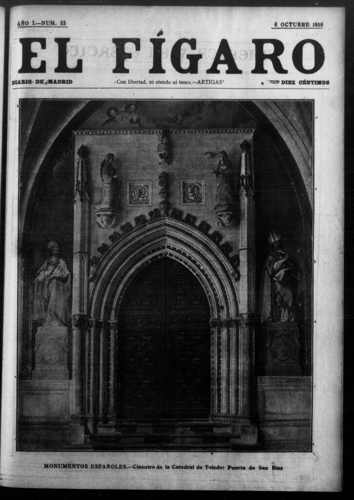 Miniatura de El Fígaro: diario de Madrid del 6 de octubre de 1918, nº 53