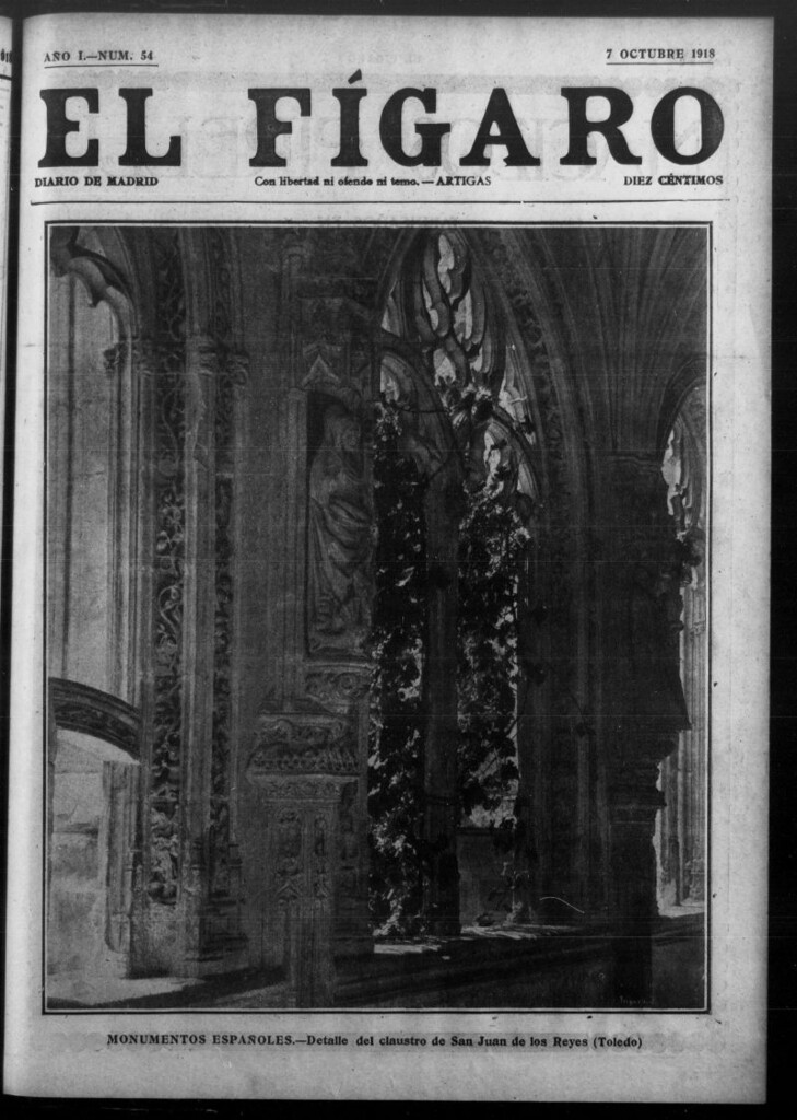 Miniatura de El Fígaro: diario de Madrid del 7 de octubre de 1918, nº 54