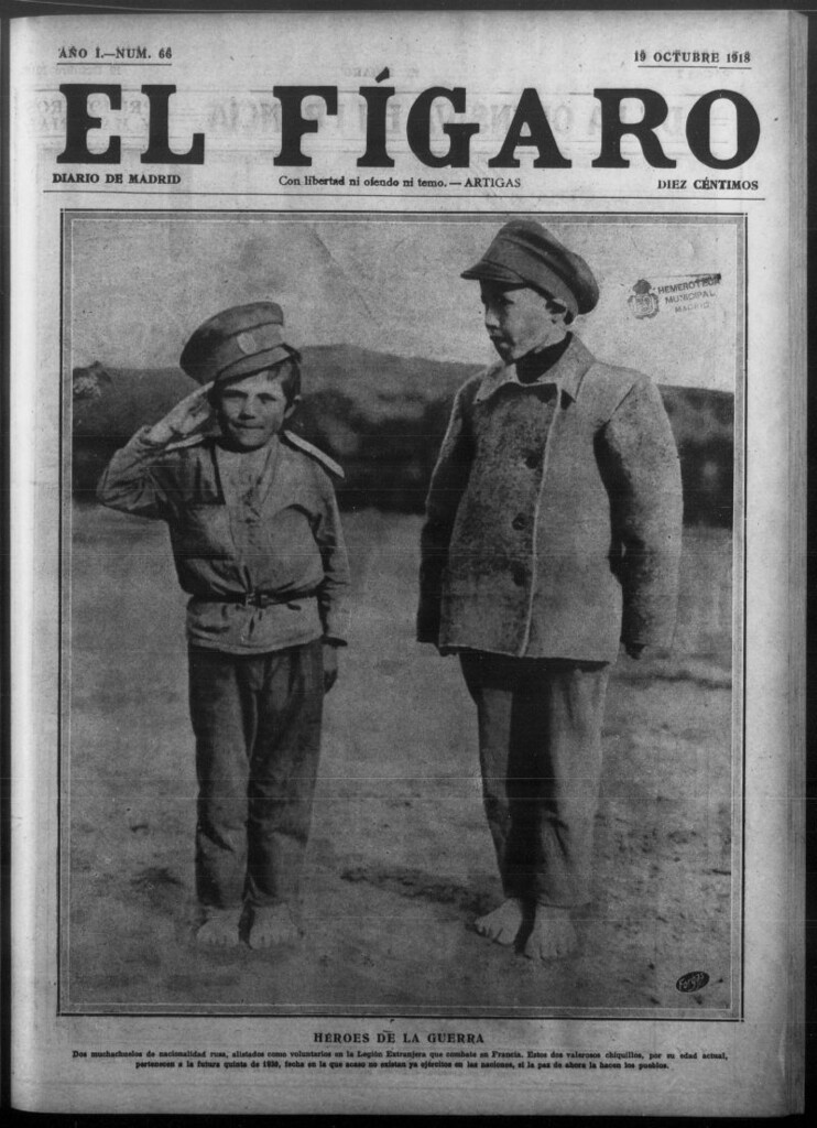Miniatura de El Fígaro: diario de Madrid del 19 de octubre de 1918, nº 66