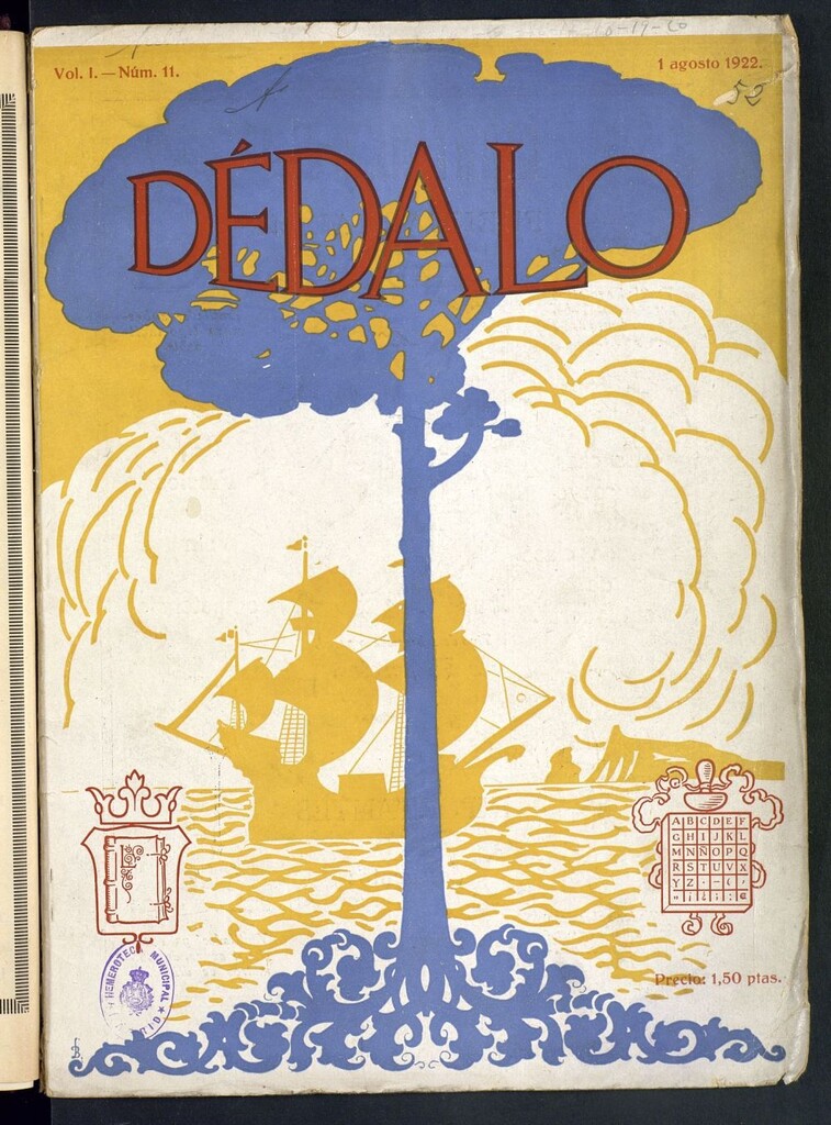 Miniatura de Dédalo del 1 de agosto de 1922