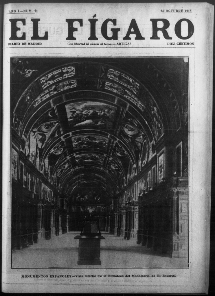 Miniatura de El Fígaro: diario de Madrid del 24 de octubre de 1918, nº 71