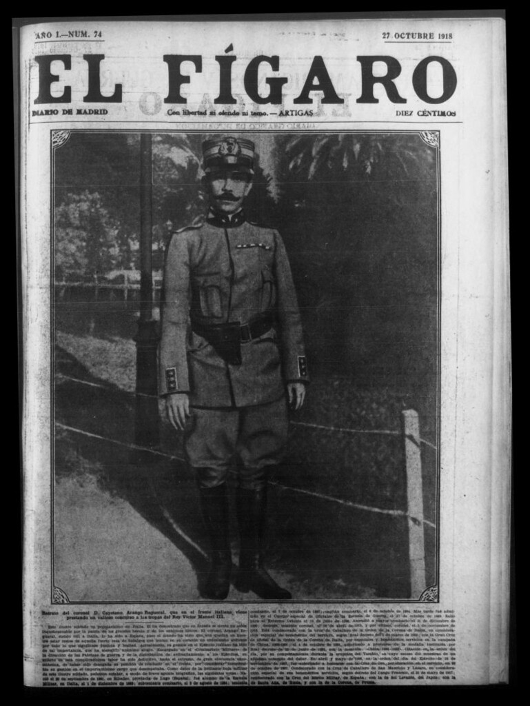 Miniatura de El Fígaro: diario de Madrid del 27 de octubre de 1918, nº 74
