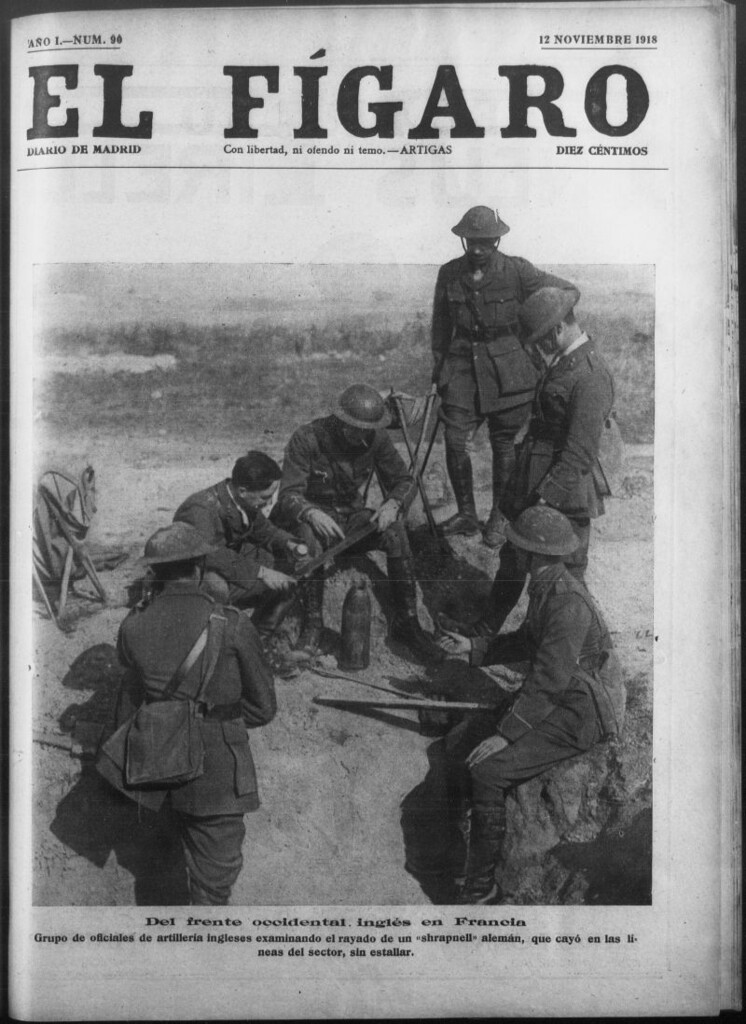 Miniatura de El Fígaro: diario de Madrid del 12 de noviembre de 1918, nº 90
